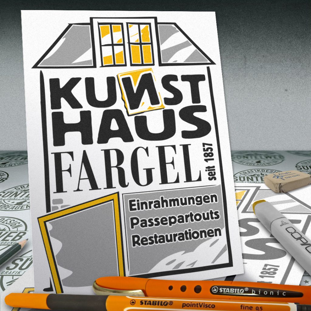 größere Ansicht Fargel-Kunsthaus-Logodesign-Hameln