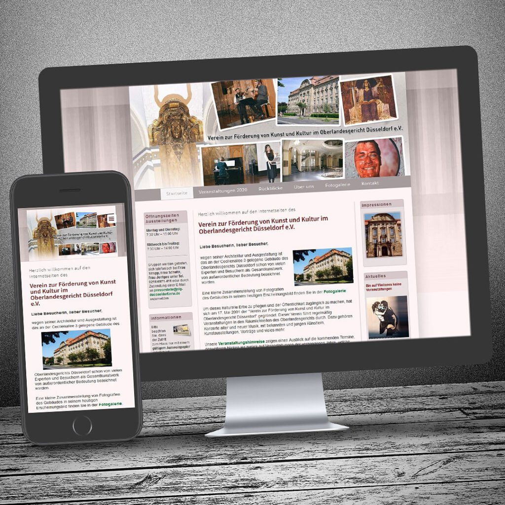 Kultur im OLG Homepage-ReDesign