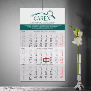 CAREX Kfz-Gutachter Werbematerial Kalender