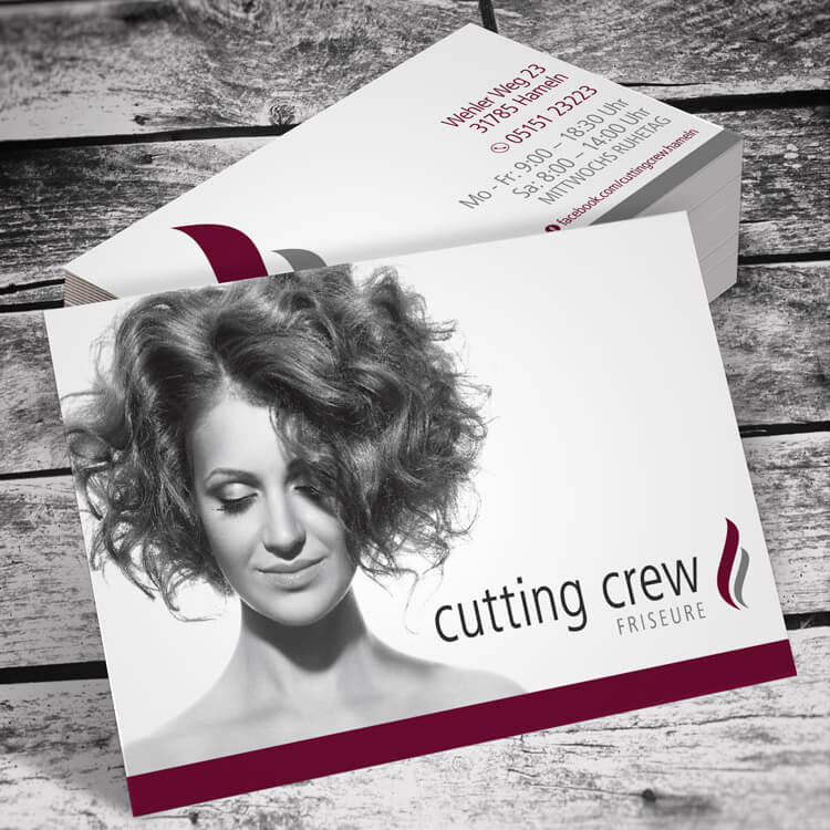 Cutting Crew Friseure Hameln Visitenkarten