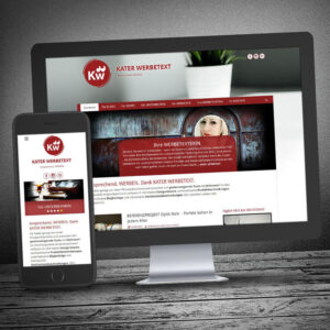 Kater Werbetext Website
